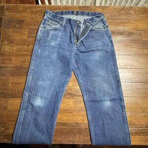 Vintage Wrangler 47MWZ Jeans Size 32X36 Nicely Worn Cowboy Western Rodeo